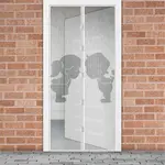 Síť proti hmyzu na dveře DELIGHT 11398F 100x210cm