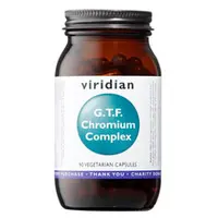 VIRIDIAN Nutrition G.T.F. Chromium Complex 90 kapslí
