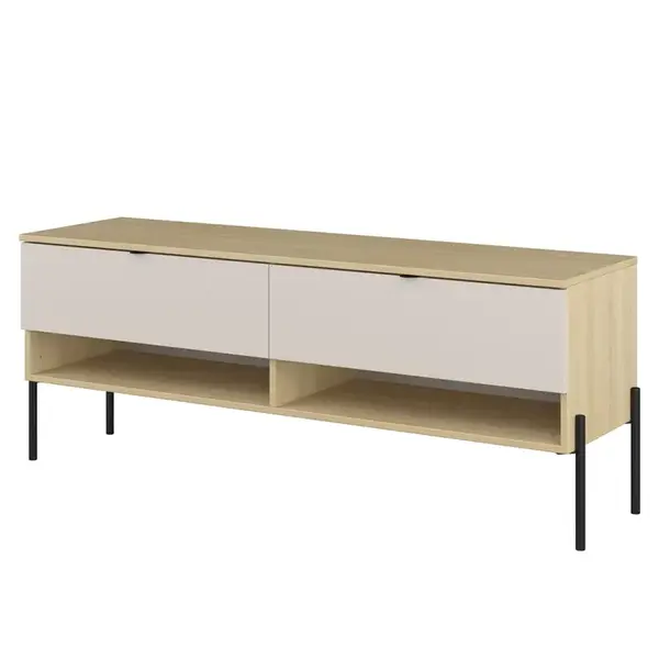 Tv stolek Ore 41 2S dub lindberg/kašmír