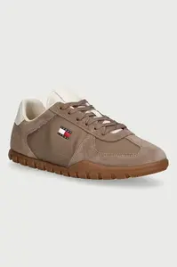 Tommy Jeans   LOW LTH SDE RUNNER sneakers pánske kožené