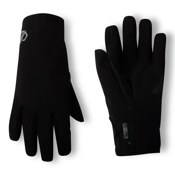 Unisex softshellové rukavice dare2b endurance pro černá m/l