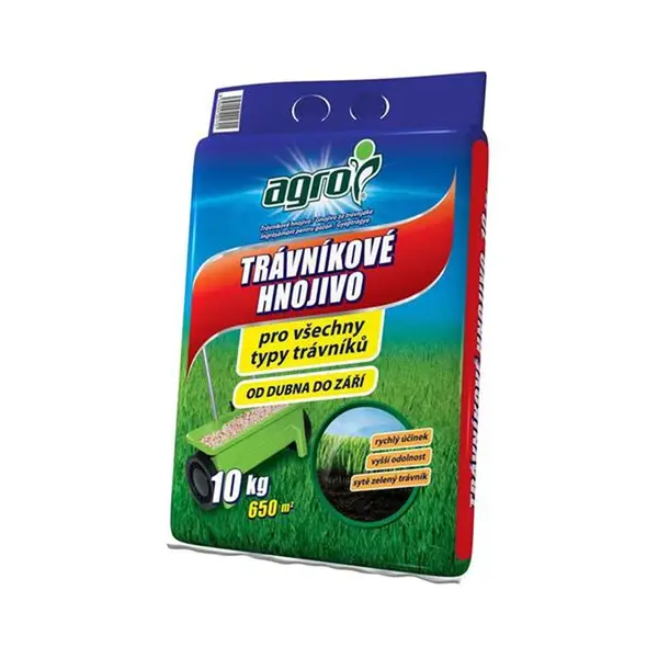 Trávníkové hnojivo AGRO 10kg pytel