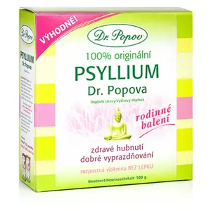 DR.POPOV Psyllium vláknina 500 g