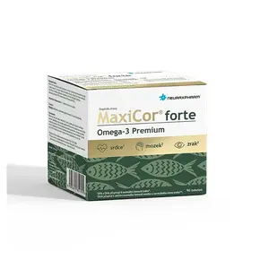 MAXICOR Forte omega 3 premium 90 tobolek