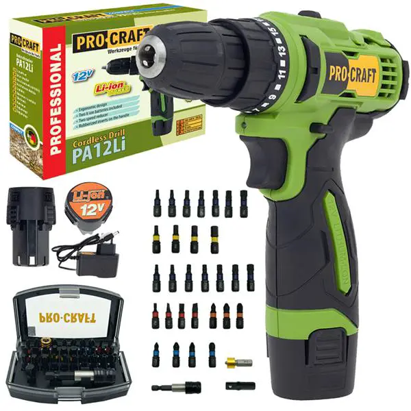 Vrtačka AKU PROCRAFT SPA12Li Compact