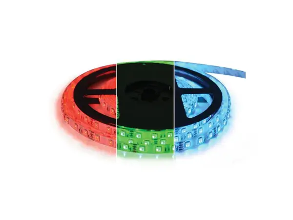 LED pásek 12V 5050  60LED/m IP65 max. 12W/m RGB (cívka 5m) GETI