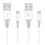 Kabel SWISSTEN 71504402 USB/USB-C 3.1 1,5m White (delší konektor 9mm)