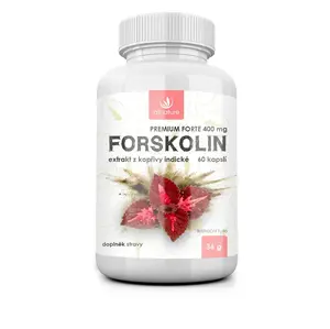 ALLNATURE Forskolin Premium forte 400 mg 60 kapslí