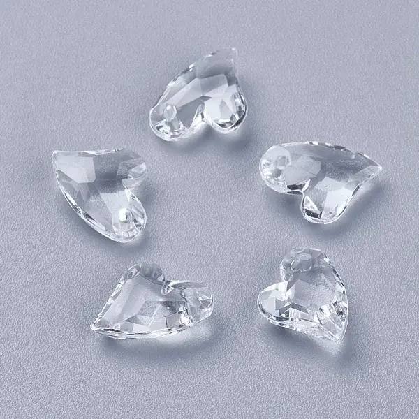 Transparent Acrylic Charms
