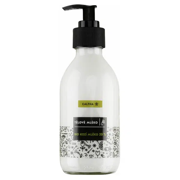CALTHA Tělové mléko s BIO kozím mlékem 20 % 200 ml