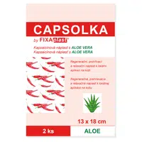 FIXAPLAST Capsolka Kapsaicínová náplast 13x18 cm 2 kusy