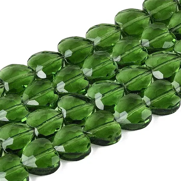 Transparent Glass Beads Strands