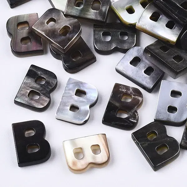Natural Black Lip Shell Beads