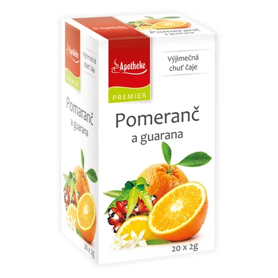APOTHEKE Pomeranč a guarana 20x2 g