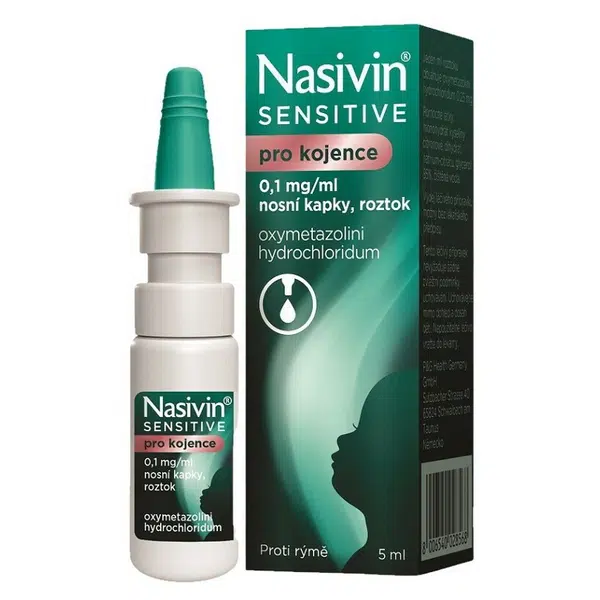 NASIVIN Sensitive pro kojence 0.1mg/ml 5 ml
