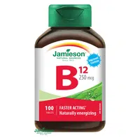 JAMIESON Vitamín B12 metylkobalamín 250mcg 100 tablet