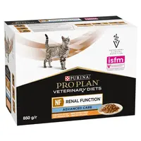 PURINA PRO PLAN Vet Diets NF Renal Function Advance Care Salmon kapsička pro kočky 10x85 g