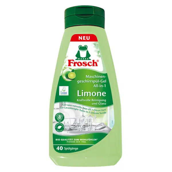 ﻿FROSCH EKO Gel do myčky All-in-1 Limetka 650 ml