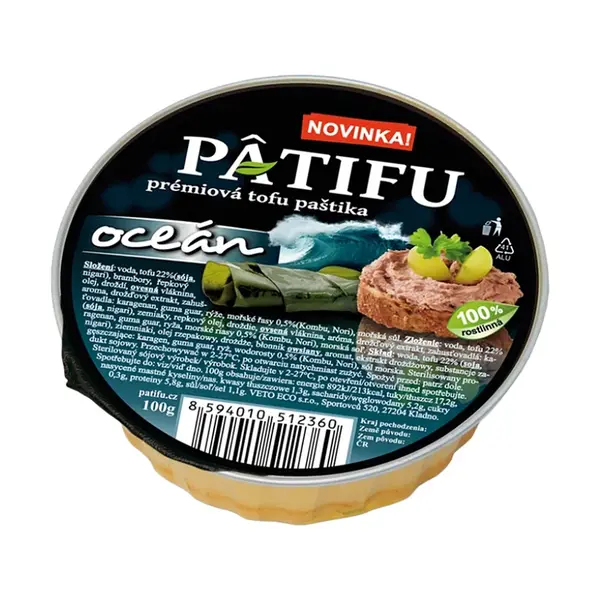 PATIFU Alternativa paštiky oceán 100 g