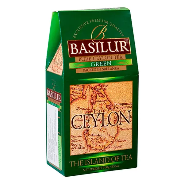 BASILUR Island of tea ceylon green zelený čaj 100 g