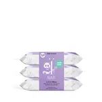 NAÏF Pečující vlhčené ubrousky s Aloe Vera pro děti a miminka Baby & Kids (Lotion Wipes) 3 x 54 ks