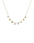 PDPAOLA Něžný pozlacený náhrdelník s přívěsky RAINBOW Gold CO01-839-U