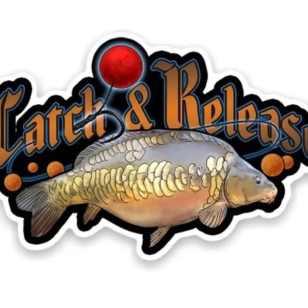 4anglersdesign samolepka 28 catch and release