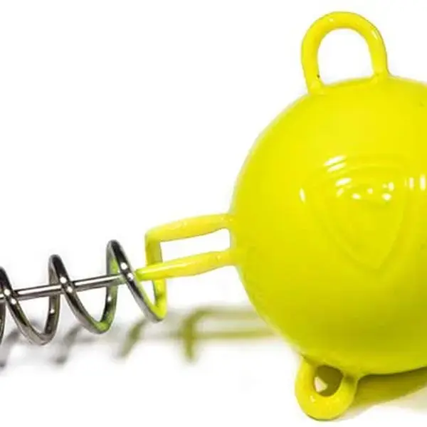 Fox rage jigová hlavička pelagic screws uv yellow bulk - 70 g