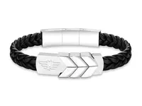 Police Moderní kožený náramek Valorious PEAGB2214614