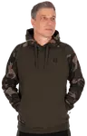 Fox mikina khaki/camo pullover premium 310 hoodie - xxxl