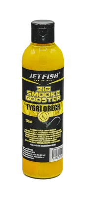 Jet fish zig smoke booster 250 ml - tygří ořech