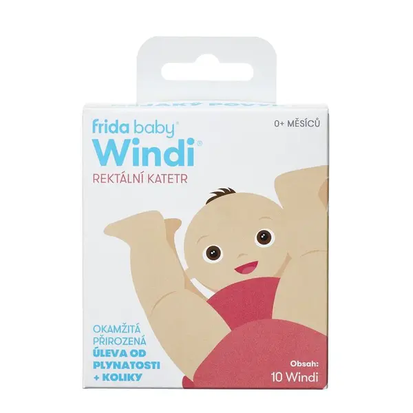 FRIDABABY Windi rektální rourka, 10 ks