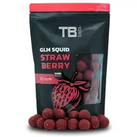 Tb baits hard boilie glm squid strawberry - 1 kg 24 mm