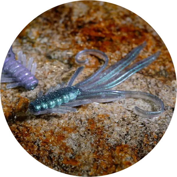 Redbass gumová nástraha nymfa ghost natur - xx 15,5 cm 15,7 g