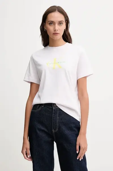 Calvin Klein Jeans tričko dámské bavlněné