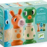 Dřevěná TRIO šroubovací zvířátka
