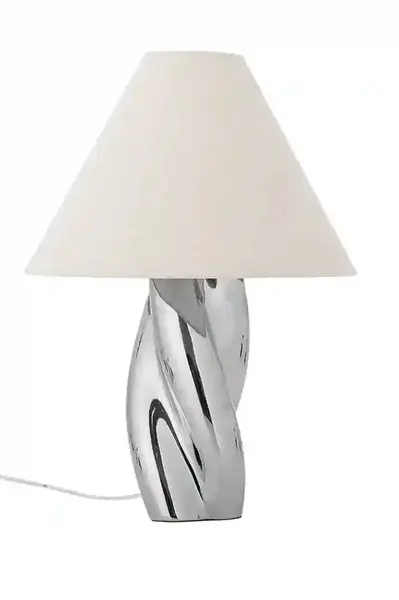 Stolní lampa Bloomingville Silva 35 x 49 cm šedá barva