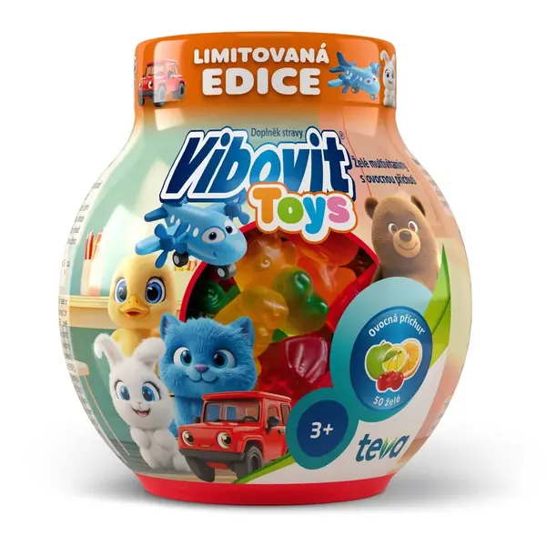 Vibovit Toys želé multivitamíny 50 ks