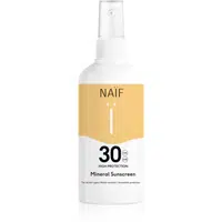 Naif Sun Mineral Sunscreen SPF 30 ochranný sprej na opalování SPF 30 voděodolný 175 ml