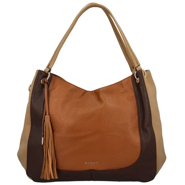 Dámská kabelka na rameno hnědá - MaxFly Sigrid
