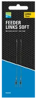 Preston innovations závěska feeder links soft 3 ks - long 75 mm