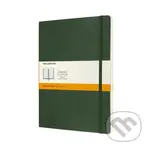 Moleskine - zelený zápisník Soft (veľký, linajkovaný)