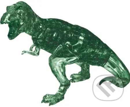 Puzzle 3D Crystal Tyranosaurus zelený - puzzle z kategorie 3D puzzle