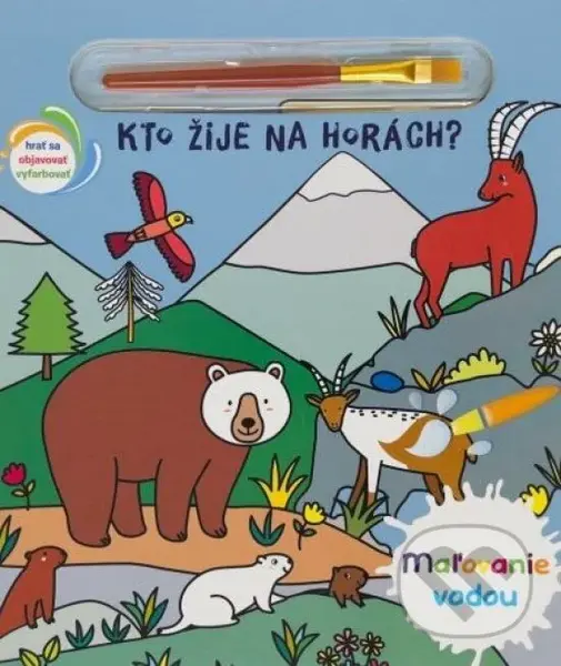 Maľovanie vodou - Kto žije na horách?