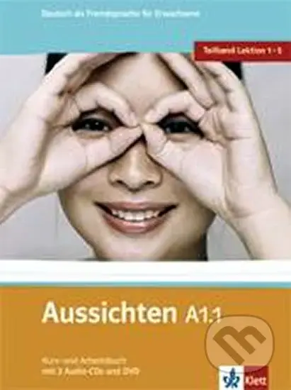 Aussichten A1.1 Kurs-und Arbeitsbuch + CD + DVD - kniha z kategorie Jazykové učebnice a slovníky