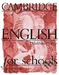 Cambridge English for Schools 3 (Workbook) - Andrew Littlejohn, Diana Hicks - kniha z kategorie Jazykové učebnice a slovníky