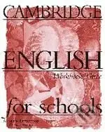 Cambridge English for Schools 3 (Workbook) - Andrew Littlejohn, Diana Hicks