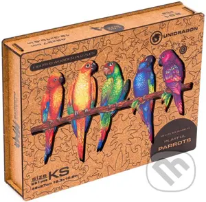 Papagáje L - puzzle z kategorie Zvieratá