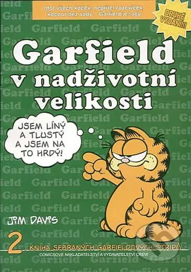 Garfield 2: V nadživotní velikosti - Jim Davis - kniha z kategorie Komiksy