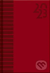 Denní diář A5 cz/sk Vivella red